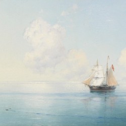 A Calm Morning at Sea